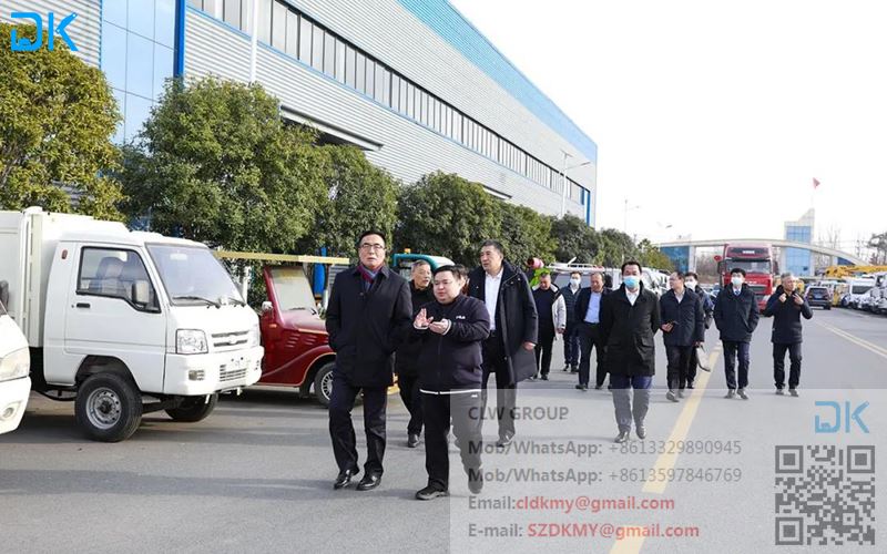 Viši upravljački tim FAW Jiefang Group Co., Ltd. posjetio Chengli Automobile ...