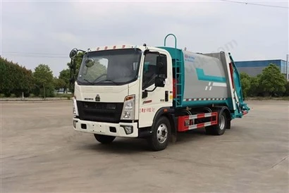 Sinotruk Howo 8 kvadratna kompresija kamiona za smeće
